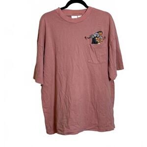 Vintage Disney Store Pocahontas Embroidered Graphic‎ Tee XX-Large